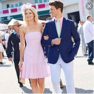 NWT -  Vineyard Vines Derby size 8 Seersucker